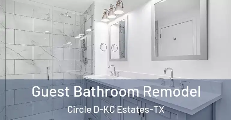 inner Bathroom imggen Guest Bathroom Remodel Circle D-KC Estates-TX