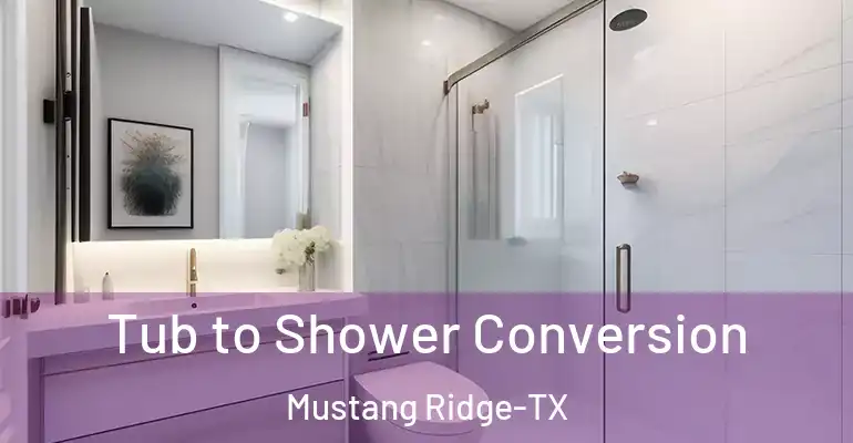 inner Bathroom imggen Tub to Shower Conversion Mustang Ridge-TX