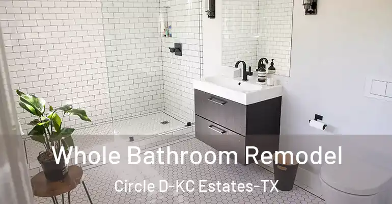 inner Bathroom imggen Whole Bathroom Remodel Circle D-KC Estates-TX